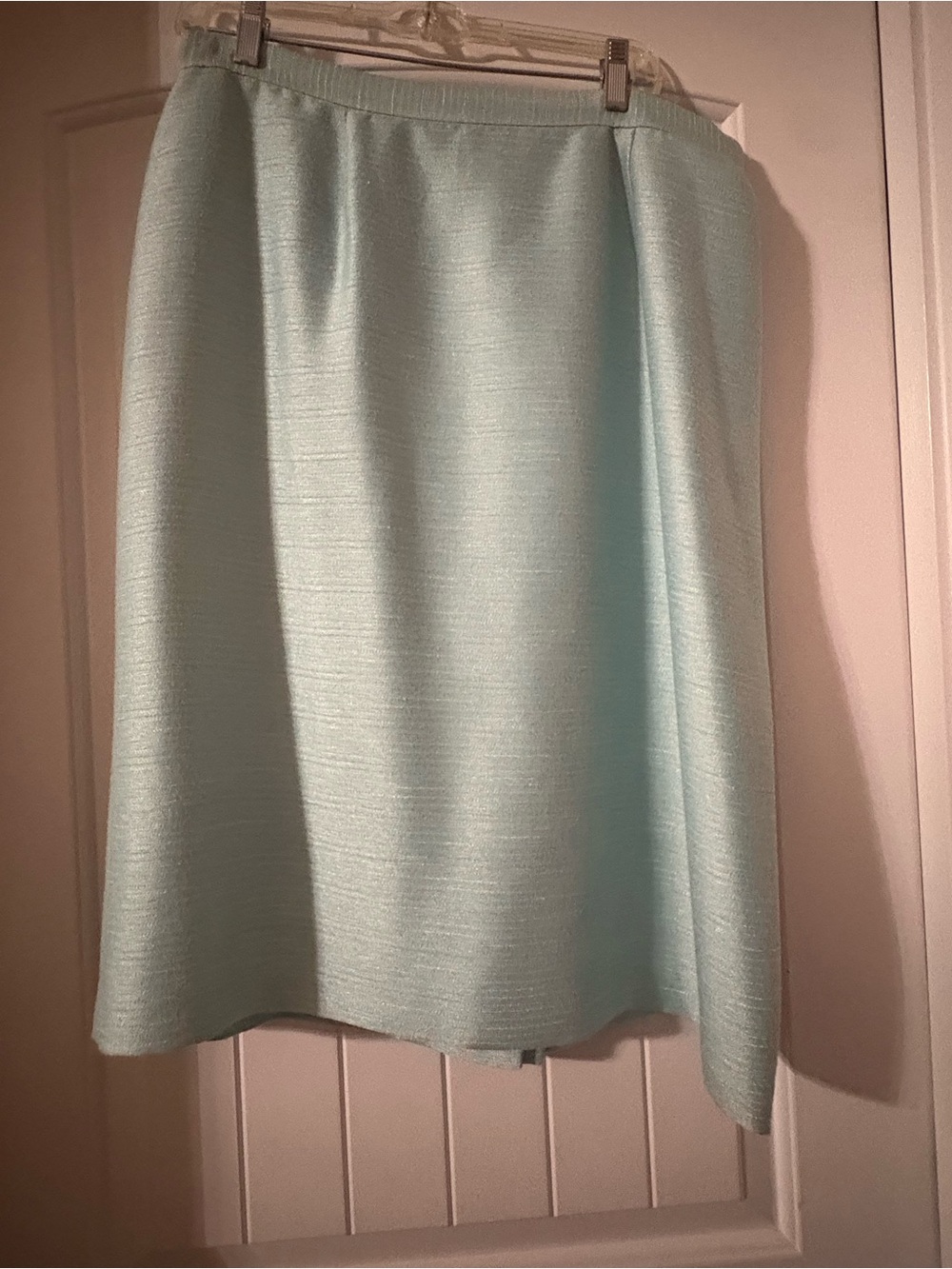 Evan Picone Pale Mint Textured Women's Blazer Jacket - Picture 3 of 7